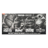 NECA Universal Monsters x Teenage Mutant Ninja Turtles Black & White Actionfiguren