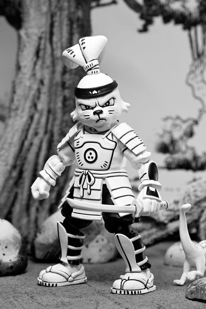 NECA Usagi Yojimbo Samurai Usagi Yojimbo (Black & White) Actionfigur