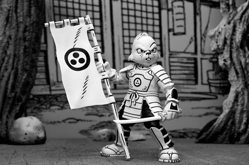 NECA Usagi Yojimbo Samurai Usagi Yojimbo (Black & White) Actionfigur