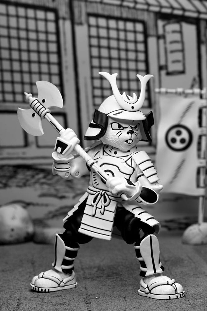 NECA Usagi Yojimbo Samurai Usagi Yojimbo (Black & White) Actionfigur