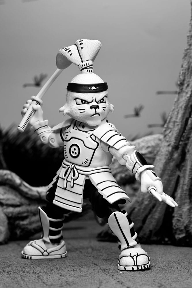 NECA Usagi Yojimbo Samurai Usagi Yojimbo (Black & White) Actionfigur