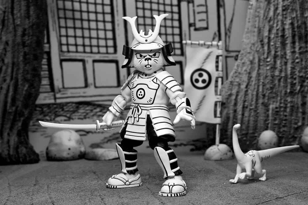 NECA Usagi Yojimbo Samurai Usagi Yojimbo (Black & White) Actionfigur