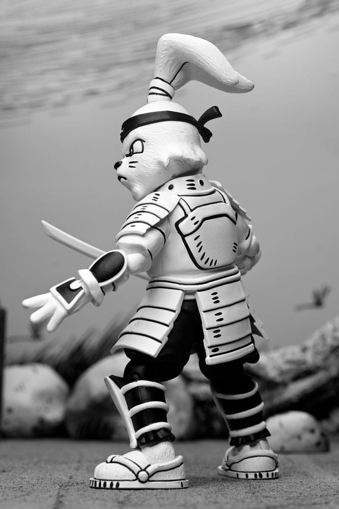 NECA Usagi Yojimbo Samurai Usagi Yojimbo (Black & White) Actionfigur