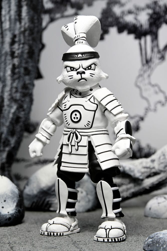NECA Usagi Yojimbo Samurai Usagi Yojimbo (Black & White) Actionfigur