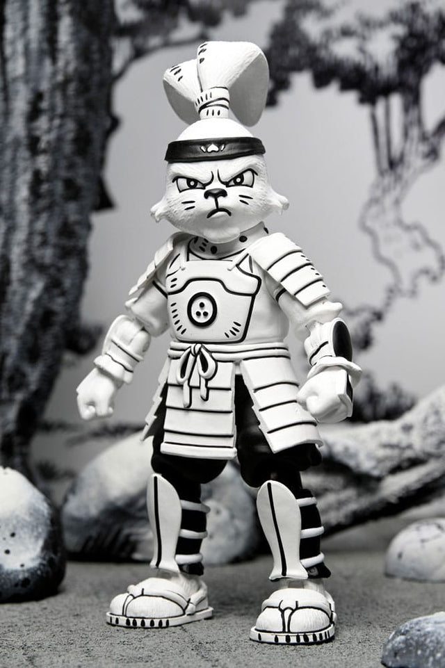 NECA Usagi Yojimbo Samurai Usagi Yojimbo (Black & White) Actionfigur