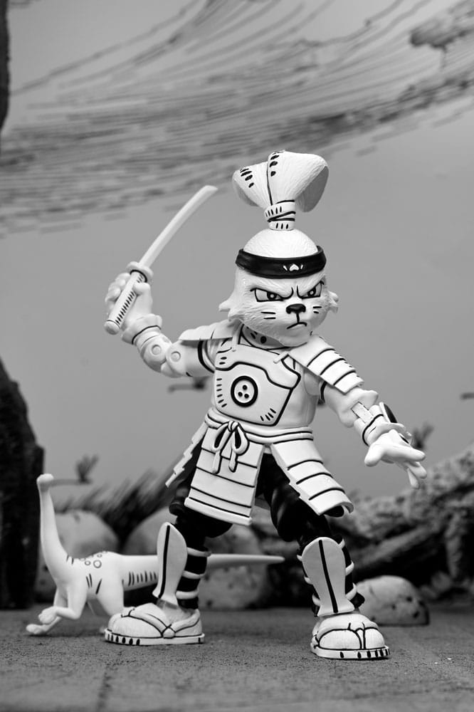NECA Usagi Yojimbo Samurai Usagi Yojimbo (Black & White) Actionfigur