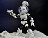 NECA Usagi Yojimbo Space Usagi Yojimbo Black & White Actionfigur