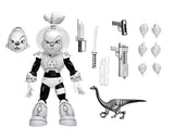 NECA Usagi Yojimbo Space Usagi Yojimbo Black & White Actionfigur