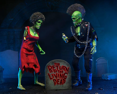 NECA Verdammt die Zombies kommen Trash & Suicide Clothed Actionfiguren