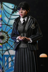 NECA Wednesday Actionfiguren 2er Pack Wednesday Addams (Nevermore Uniform) and Enid 20 cm