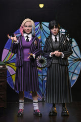 NECA Wednesday Actionfiguren 2er Pack Wednesday Addams (Nevermore Uniform) and Enid 20 cm