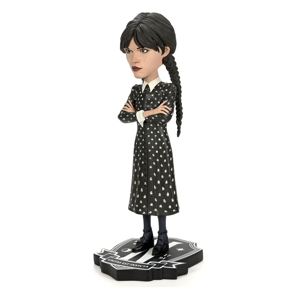 NECA Wednesday Head Knocker Wackelkopf-Figur Wednesday Addams 21 cm