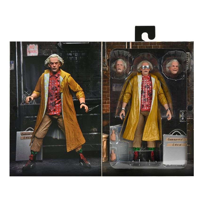 NECA Zurück in die Zukunft II Ultimate Doc Brown (2015) Actionfigur