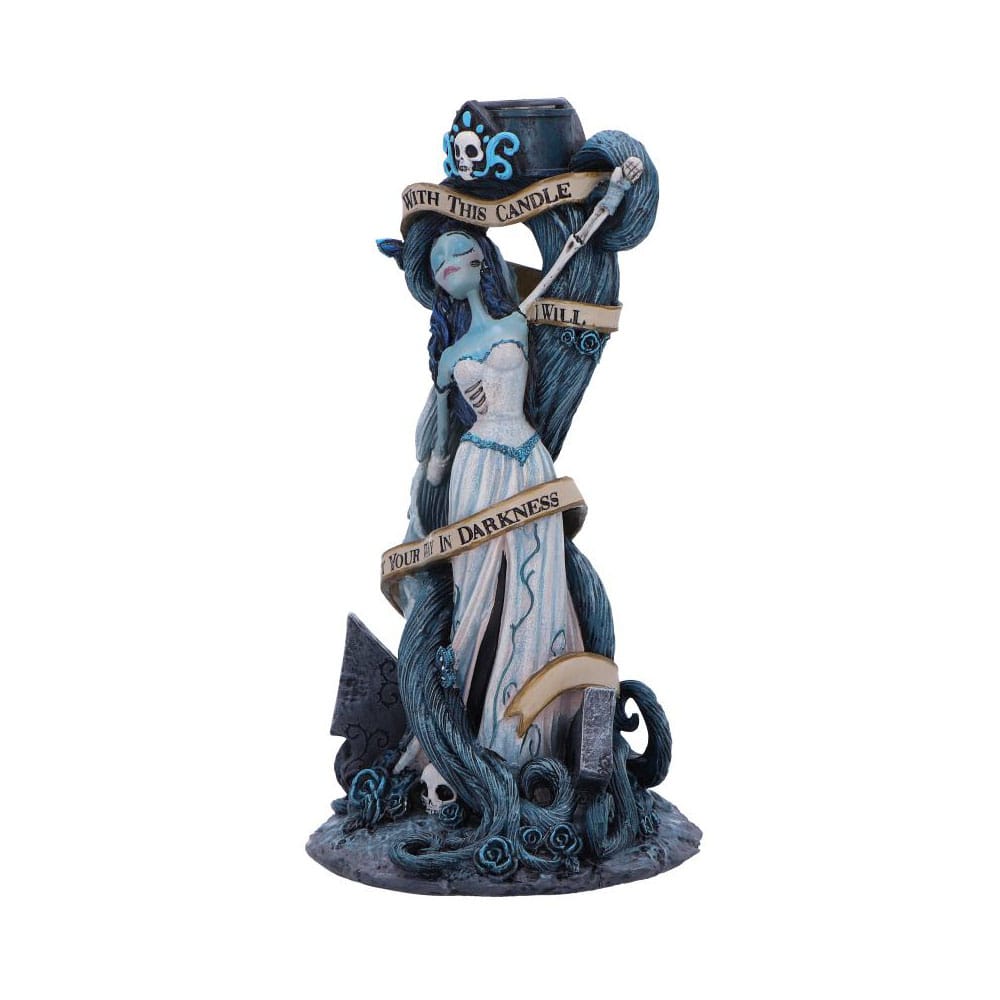 Nemesis Now Corpse Bride Hochzeit Mit Einer Leiche Kerzenständer With This Candle Vow