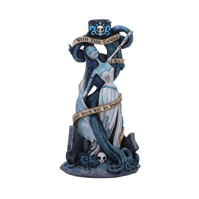 Nemesis Now Corpse Bride Hochzeit Mit Einer Leiche Kerzenständer With This Candle Vow