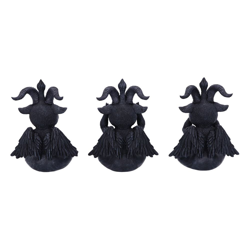Nemesis Now Cult Cuties Three Wise Baphoboo Figuren Figuren Figuren