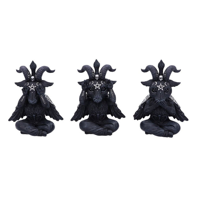 Nemesis Now Cult Cuties Three Wise Baphoboo Figuren Figuren Figuren