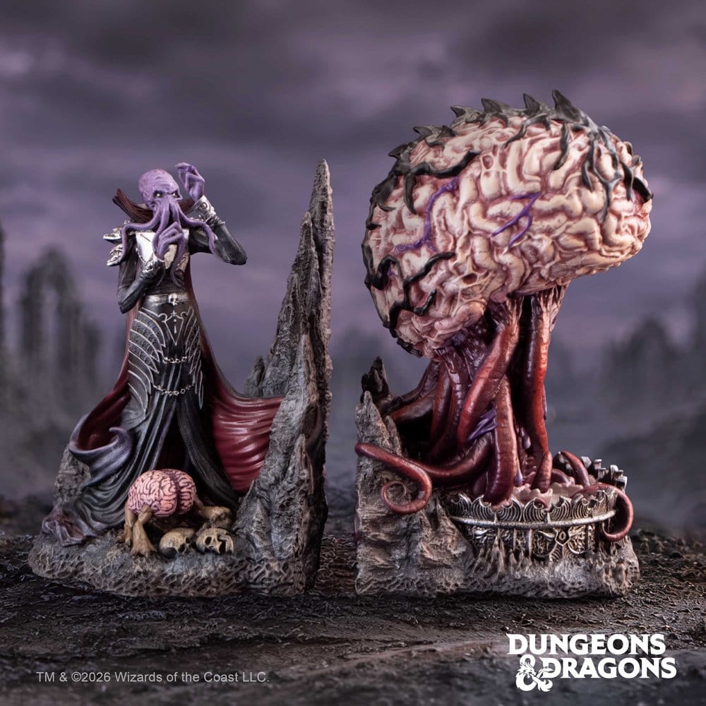 Nemesis Now Dungeons & Dragons Illithid Buchstützen