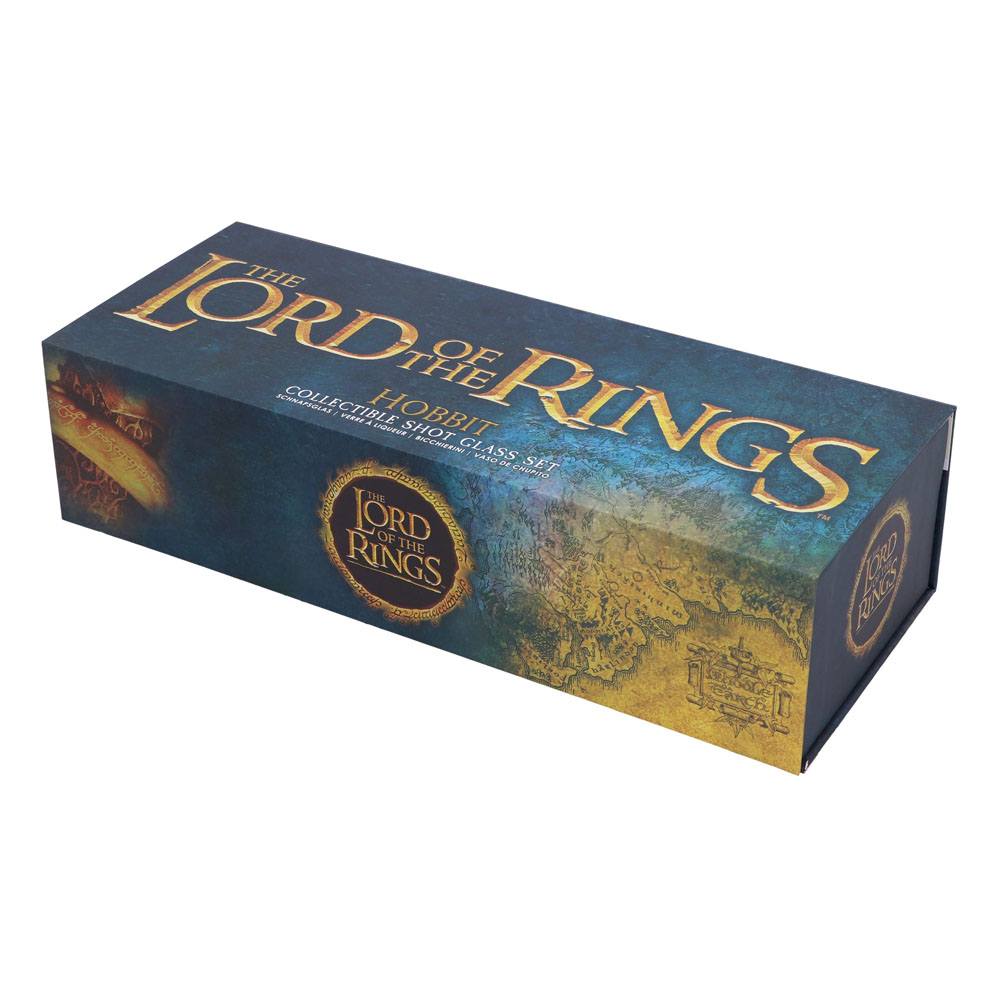 Nemesis Now Herr der Ringe Schnapsgläser 4er-Pack Hobbits