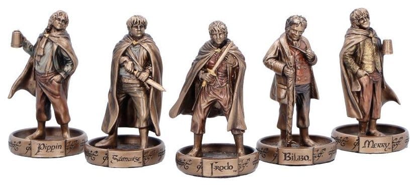 Nemesis Now Lord of the Rings Minifiguren The Hobbits of the Shire 7 cm