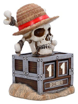 Nemesis Now One Piece Ewiger Kalender Luffy Jolly Roger 16 cm