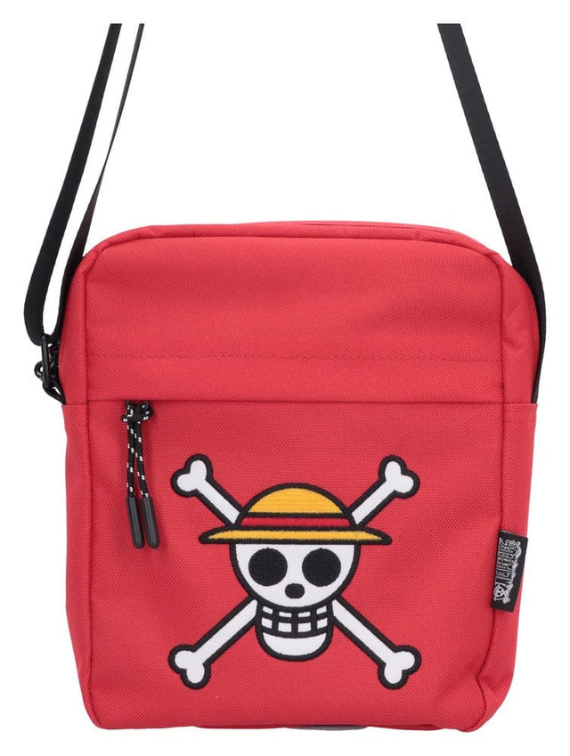 Nemesis Now One Piece Luffy Jolly Roger (Red) Umhängetasche
