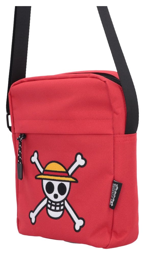 Nemesis Now One Piece Luffy Jolly Roger (Red) Umhängetasche