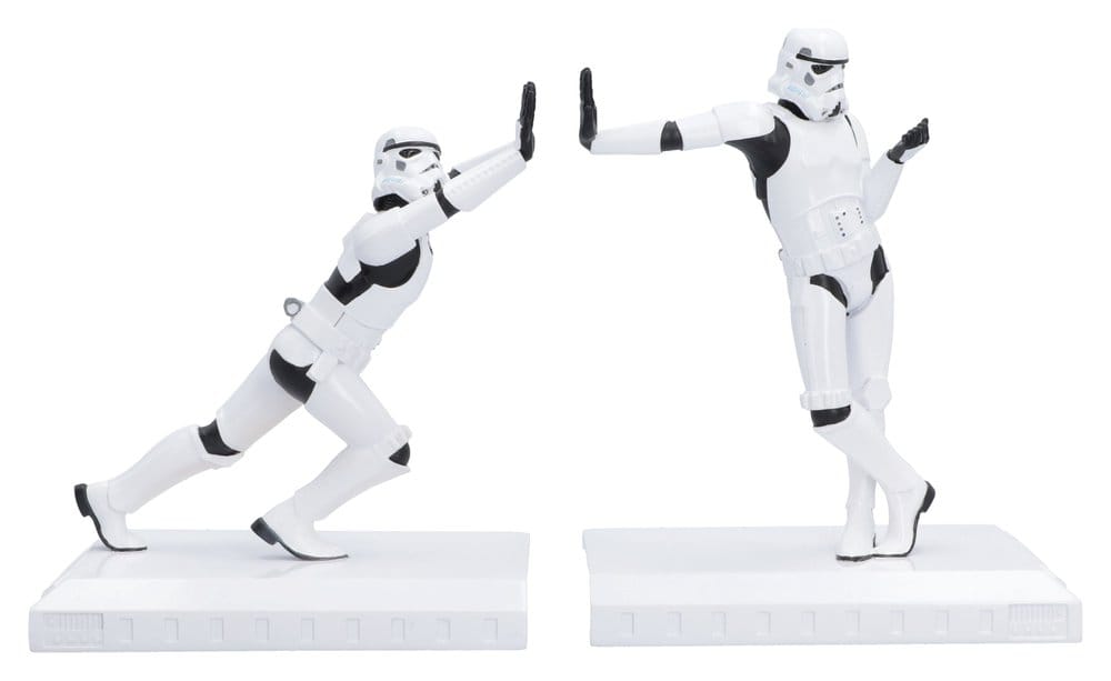 Nemesis Now Original Stormtrooper Buchstützen Working Hard Hardly Working