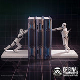 Nemesis Now Original Stormtrooper Buchstützen Working Hard Hardly Working