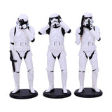 Nemesis Now Original Stormtrooper Figuren 3er-Pack Three Wise Stormtroopers