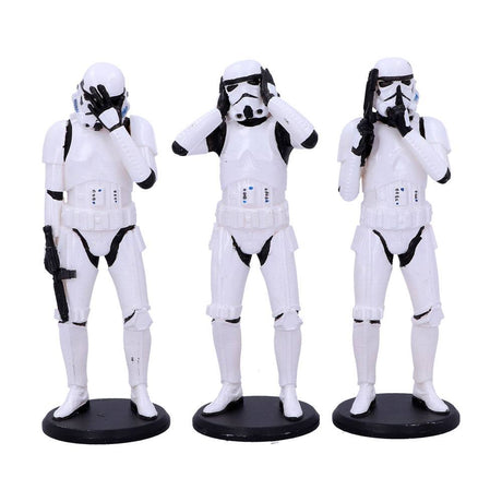 Nemesis Now Original Stormtrooper Figuren 3er-Pack Three Wise Stormtroopers