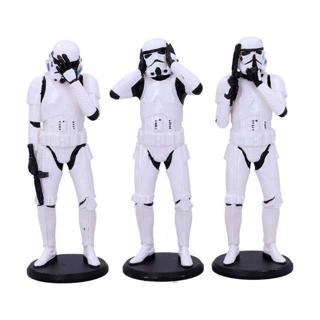 Nemesis Now Original Stormtrooper Figuren 3er-Pack Three Wise Stormtroopers