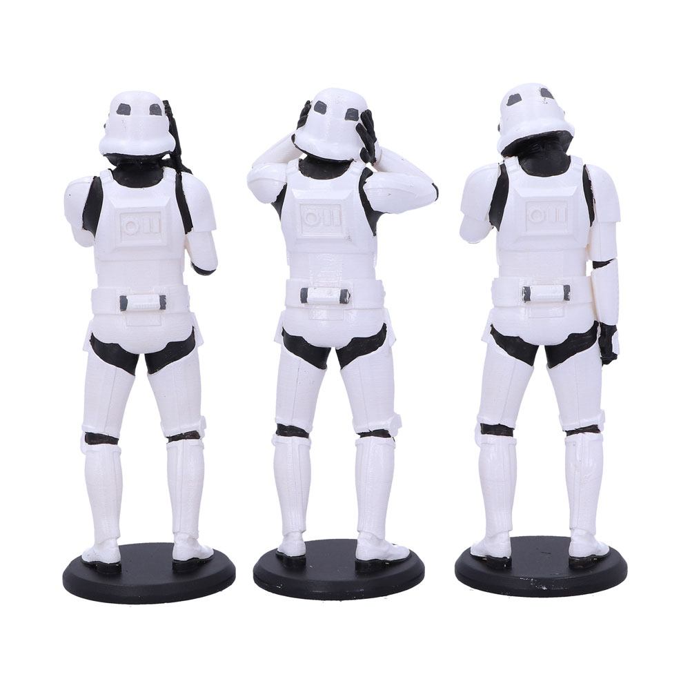 Nemesis Now Original Stormtrooper Figuren 3er-Pack Three Wise Stormtroopers