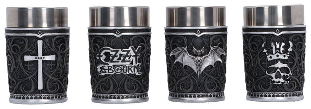 Nemesis Now Ozzy Osbourne Prince of Darkness Schnapsgläser-Set