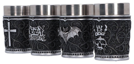 Nemesis Now Ozzy Osbourne Prince of Darkness Schnapsgläser-Set