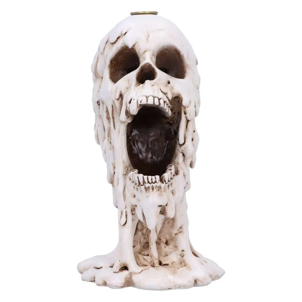 Nemesis Now Skull Scorching Incense Burner / Räucherkegelhalter