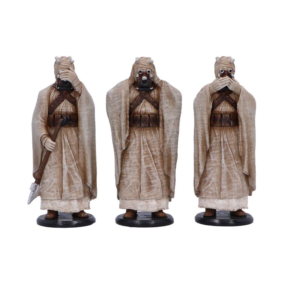 Nemesis Now Stormtrooper Original Three Wise Tusken Raiders Statue