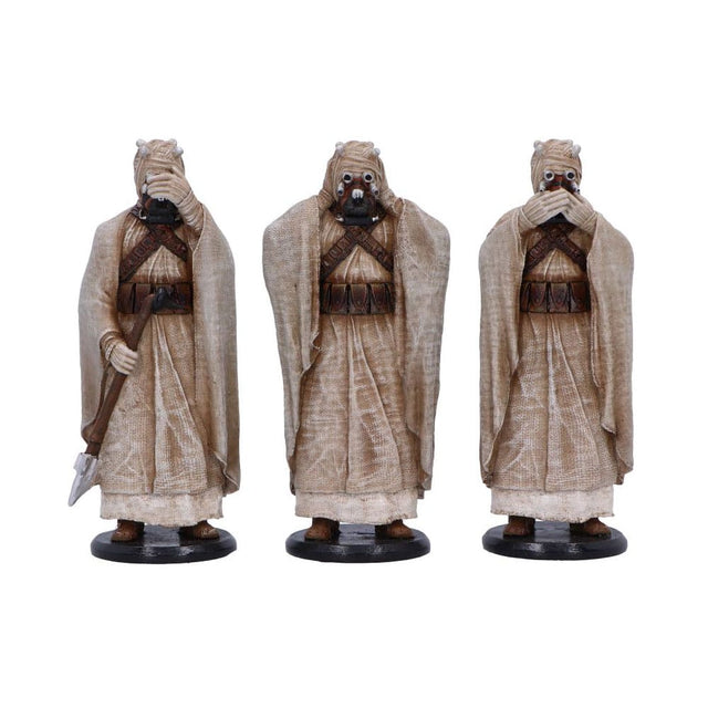 Nemesis Now Stormtrooper Original Three Wise Tusken Raiders Statue