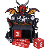 Nemesis Now Stranger Things Ewiger Kalender Hellfire Club 15 cm