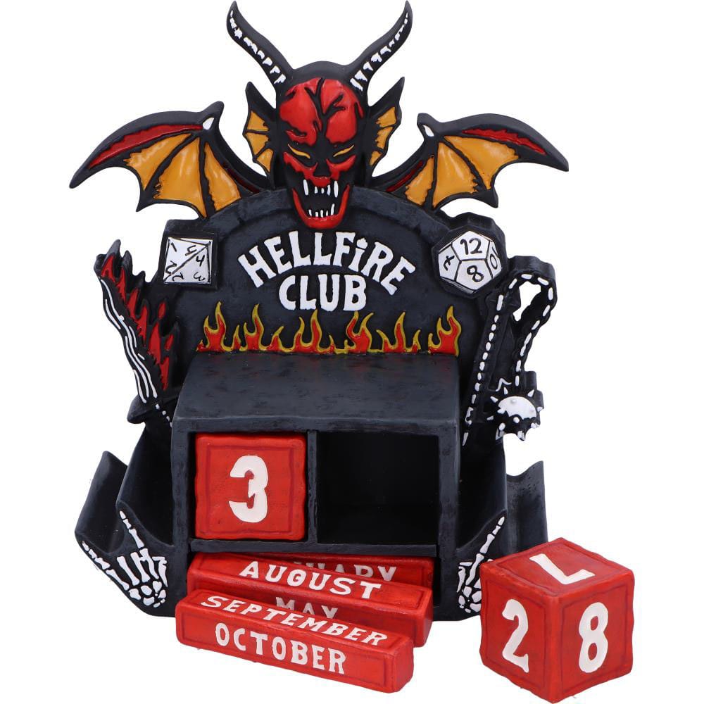 Nemesis Now Stranger Things Hellfire Club Ewiger Kalender