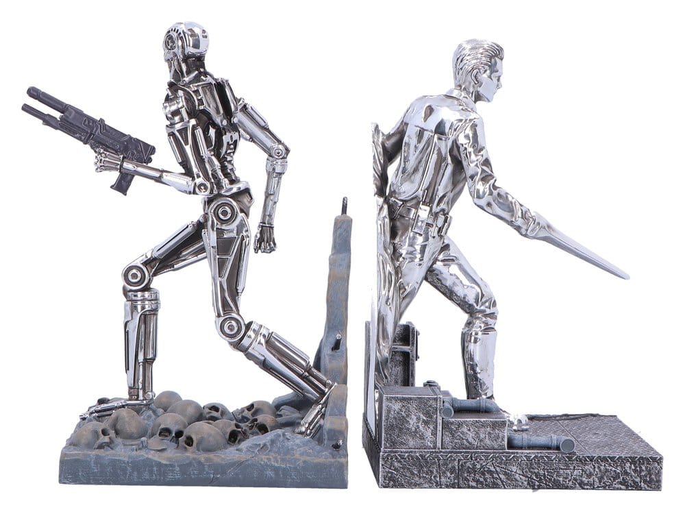 Nemesis Now Terminator 2 T-1000 vs T-800 Buchstützen