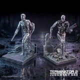 Nemesis Now Terminator 2 T-1000 vs T-800 Buchstützen