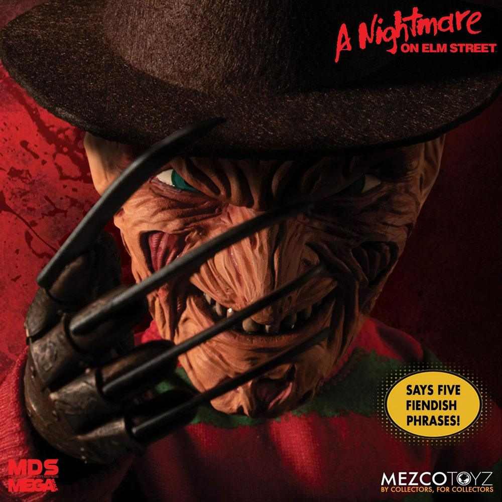 Nightmare On Elm Street - Freddy Krueger MDS Mega Scale 38 cm Sprechende Puppe