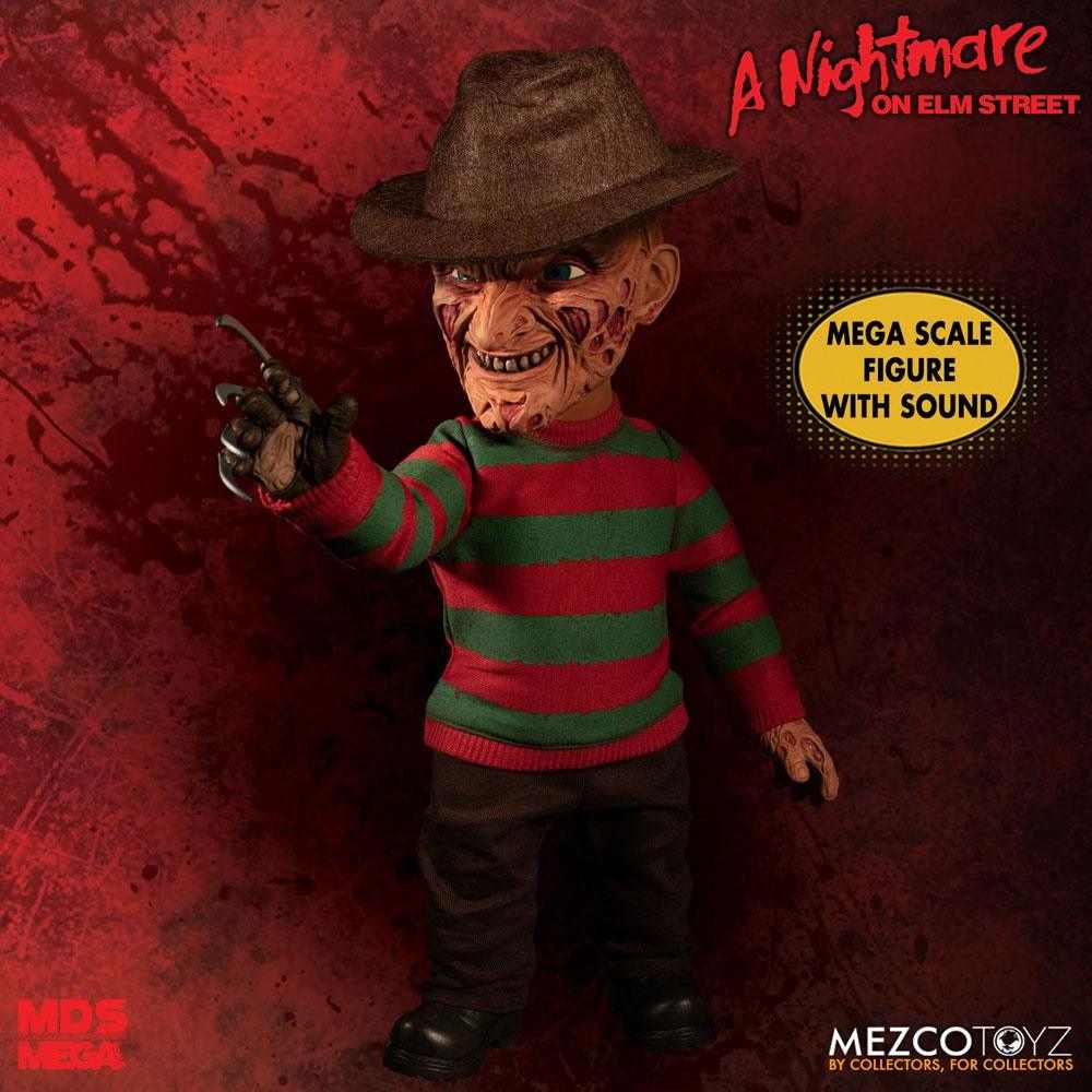 Nightmare On Elm Street - Freddy Krueger MDS Mega Scale 38 cm Sprechende Puppe
