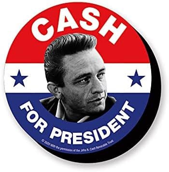 NMR Distribution Johnny Cash President Funky Chunky Magnet