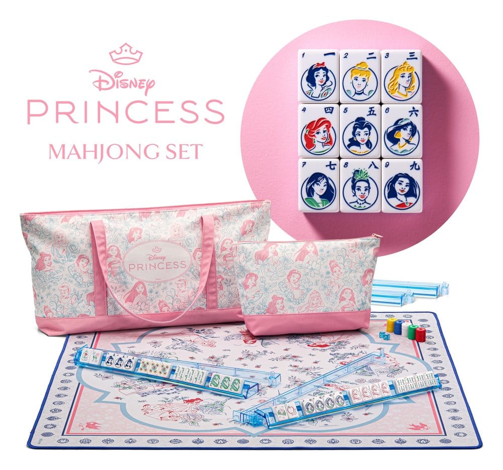 Noble Collection Disney Princess Mahjong Sammlerset