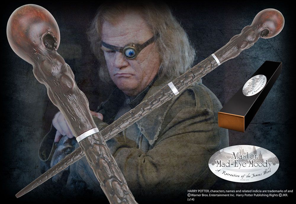 Noble Collection Harry Potter Alastor Mad-Eye Moody Charakter Edition Zauberstab
