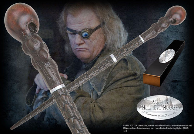 Noble Collection Harry Potter Alastor Mad-Eye Moody Charakter Edition Zauberstab