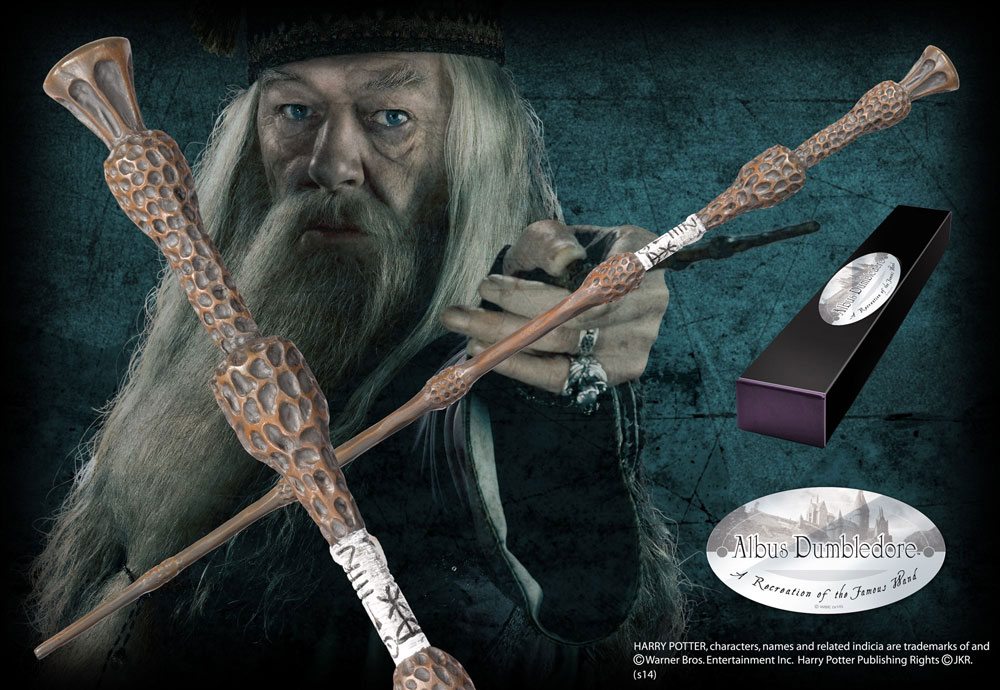 Noble Collection Harry Potter Albus Dumbledore Charakter-Edition Zauberstab