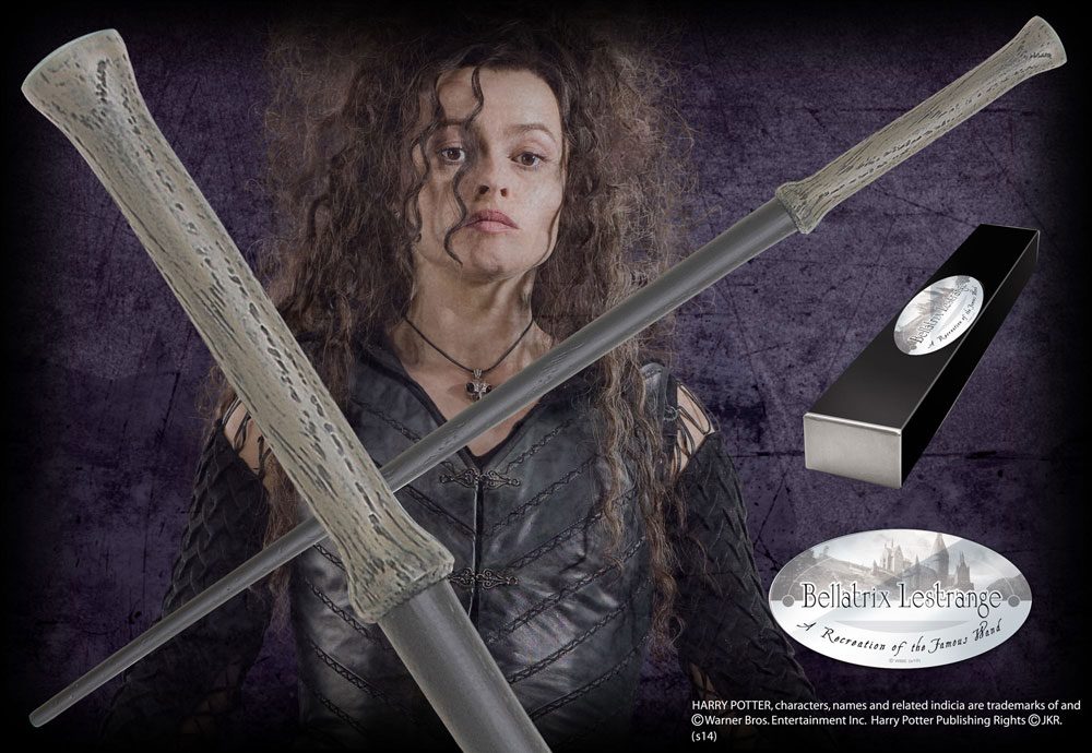 Noble Collection Harry Potter Bellatrix Lestrange Charakter-Edition Zauberstab